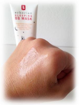 A natural night SPA - Erborian Sleeping BB Mask