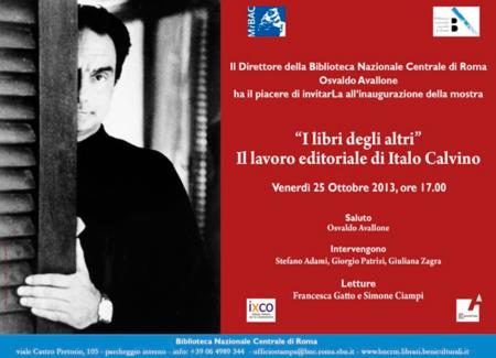 Calvino Italo Calvino e I libri degli altri