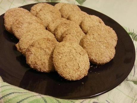 Biscotti light al cocco