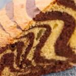 Ricette di dolci: torta zebrata con vaniglia e cioccolata