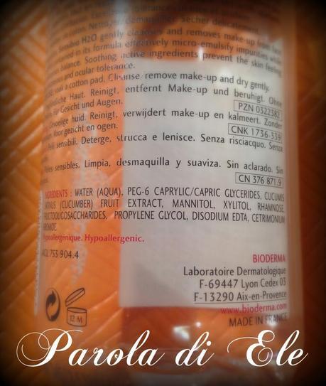 BIODERMA: Acqua Micellare BIODERMA: Acqua Micellare