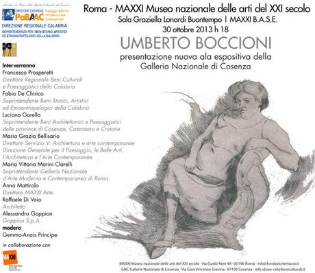 INVITO BOCCIONI MAXXI