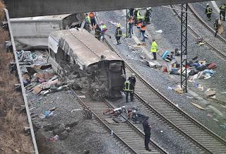 Stasera su Focus (Can. 56 DTT) reportage sul disatro ferroviario di Santiago di Compostela‏