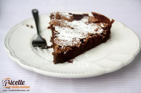 ricetta torta al cioccolato e caffè