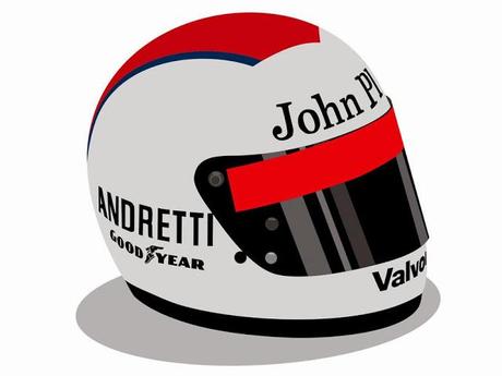 Photo #10 - Formula 1 Helmets 1970's Illustration