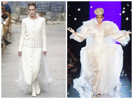 Abito sposa Karl Lagerfeld e Jean-Paul Gaultier