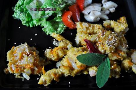 Straccetti di tacchino al curry [Curried turkey strips]