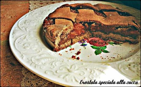 CROSTATA SPEZIATA ALLA ZUCCA (Spiced pumpkin tart)