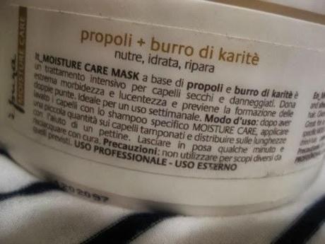 E' PURA MASK MOISTURE CARE, maschera per capelli [CAPELLO POINT]