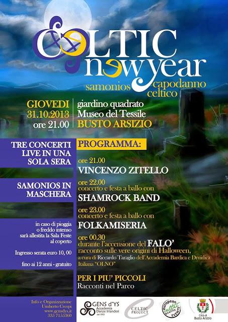 CELTIC NEW YEAR a Busto Arsizio