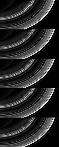 Saturn W00084449 - 53 B ring detail