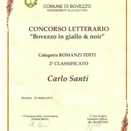 Premio Letterario “Bovezzo in Giallo & Noir”