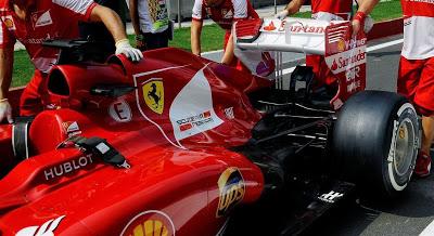 Gp.India:Configurazione aerodinamiche diverse in casa Ferarri