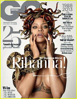 gq topless rihanna