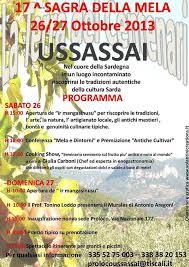 “Sagra della mela” Ussassai dal 26 al 27 Ottobre 2013