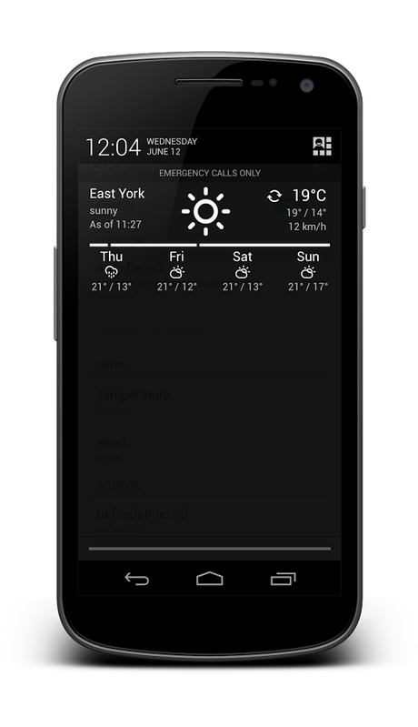  Weather Notification Premium Gratis: Notifiche meteo nella barra delle notifiche di Android [AppGratis]