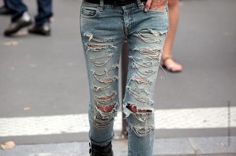 In the Street...Denim...For vogue.it