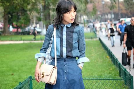 In the Street...Denim...For vogue.it