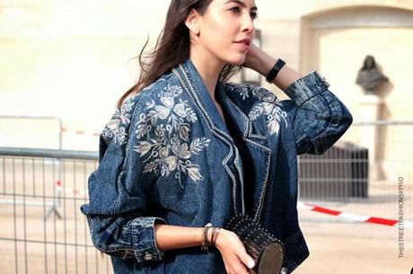 In the Street...Denim...For vogue.it