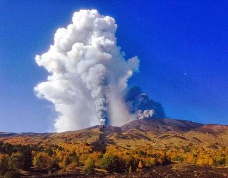 NUOVA ERUZIONE DEL VULCANO ETNA