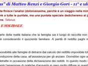 Matteo Renzi l'amore "numeri tonti"