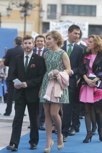 La sorprendente eleganza delle signore, dal tappeto azzurro dei Premi Principe delle Asturie, a Oviedo