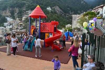 Nuovo Parco giochi a Positano