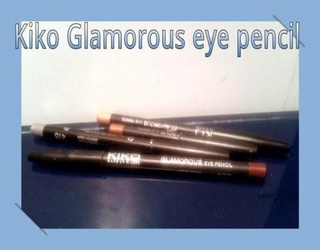 Recensione Kiko Glamorous eye pencil