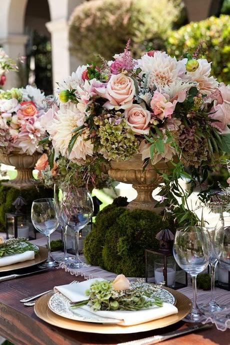 floral porcelain plates