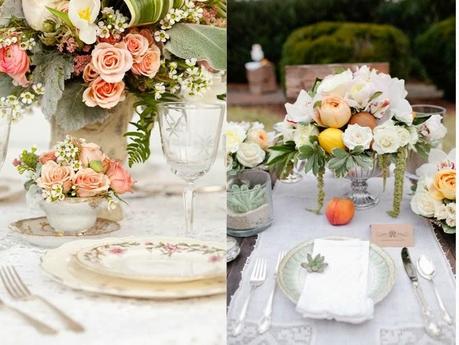 floral porcelain plates