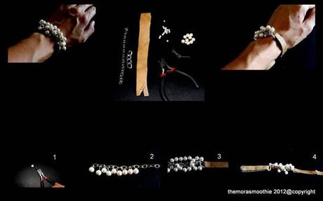 Bracciale DIY con perle… tanto Hepburn