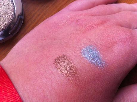 Essence: ombretti METAL GLAM n. 01 e 05: review e swatch