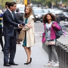 Nuove immagini dal set di Annie Will Gluck Quvenzhane Wallis Little Orphan Annie Jamie Foxx Bobby Cannavale Annie 