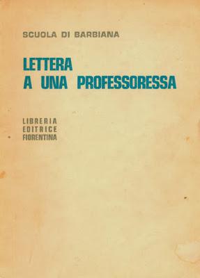 Lettera a una professoressa dalla scuola di Barbiana