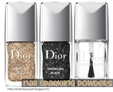 Dior, Nail Sparkling Powders Holiday 2013 - Preview