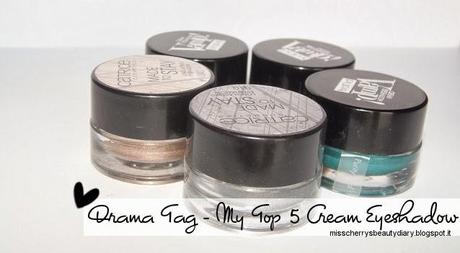 { Drama Tag - My Top 5 Cream Eyeshadow }