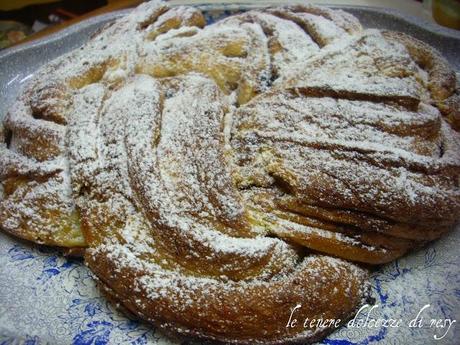 Estonian kringel - la corona di brioche