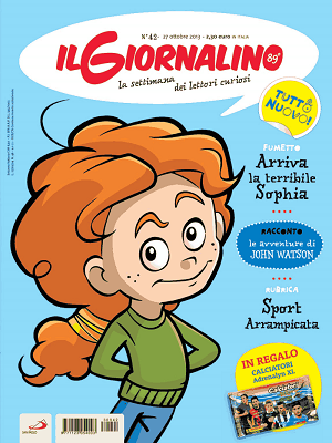 Su Il Giornalino Sophia, il nuovo fumetto di Beppe Ramello e Marco Meloni Il Giornalino Beppe Ramello 