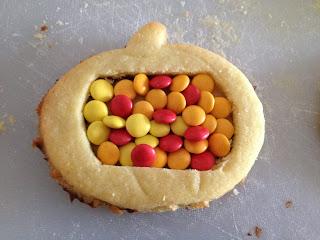 Ancora piñata cookies, ma di Halloween