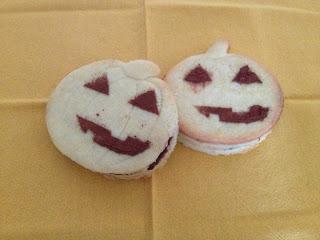 Ancora piñata cookies, ma di Halloween