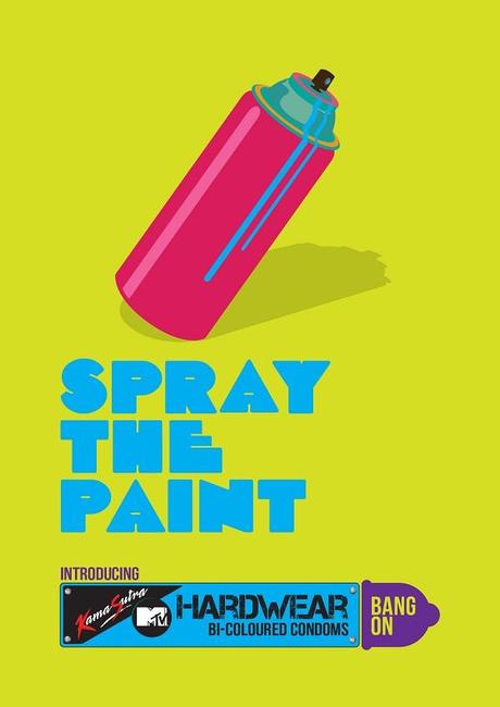 spray the paint