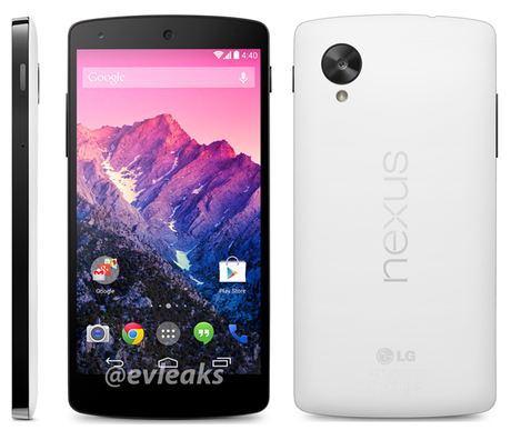 Nexus 5 Bianco: un tweet svela la data del rilascio!