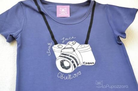 T-shirt Handamde per Fotografa