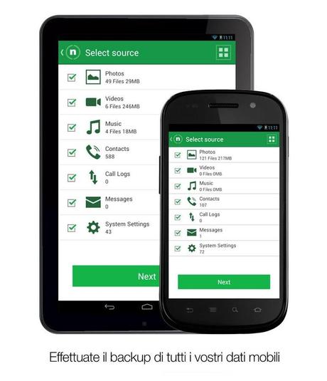  Nero BackItUp: Il modo più semplice per fare il Backup su Android [Google Play Store]