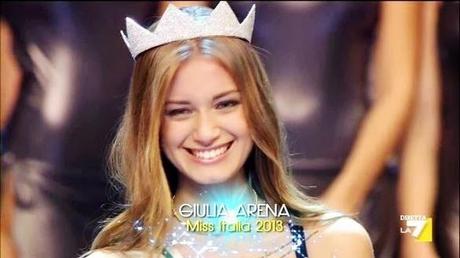 ERRATA CORRIGE: GIULIA ARENA MISS ITALIA 2013 NON E' NATA A MESSINA