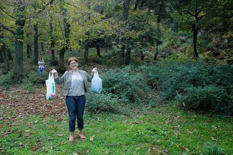 I colori dell'autunno: pic nic nel bosco