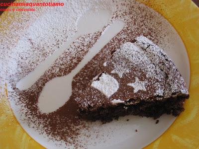 torta cocco e cioccolato