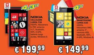 Doppia offerta: Nokia Lumia 920 e il Nokia Lumia 720