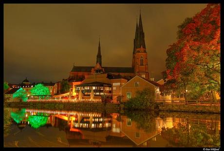 La notte autunnale a Uppsala