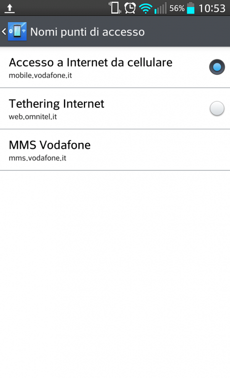 1 622x1024 Tethering WiFi con Vodafone: ecco come usarlo gratis!